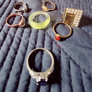 7 fashion ring bundle